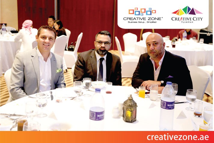 Creative City Free Zone and CREATIVE ZONE join together for IFTAR